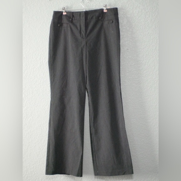 Worthington Dark Gray Wide Leg Pants - Picture 1 of 4